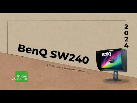 El mejor monitor para edicion 2024  | BenQ SW240 |