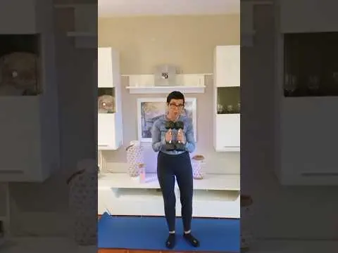 3 ejercicios sencillos para poner tus brazos fuertes💪 en un minuto.