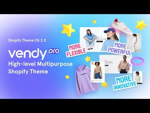 Vendy Pro - GenX Multipurpose Shopify Theme (OS 2.0)