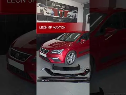 Instalación de kit Maxton con alerón aero y homologación para que vaya todo en regla en este #leon