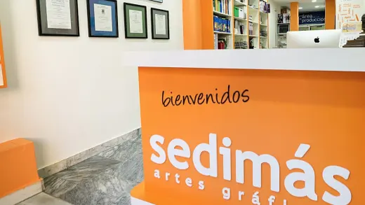 Sedimas Imprenta Rapida en Alcorcon. Digital - Rotulacion - Artes Graficas - Diseno Web