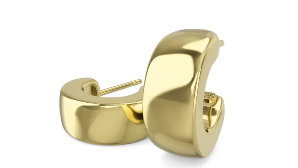 CHIC-LOOPS Pendientes de Aro en Plata