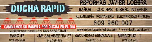 REFORMAS JAVIER LOBERA - DUCHA RAPID