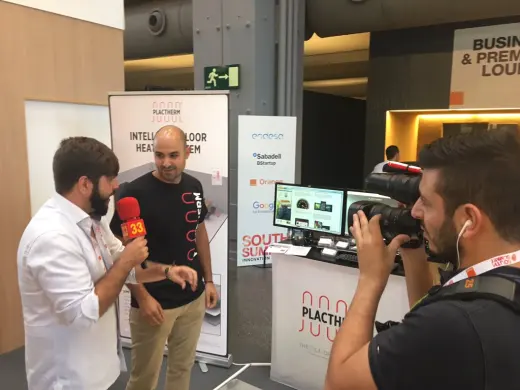 CANAL 33 Madrid - Oficina y redaccion