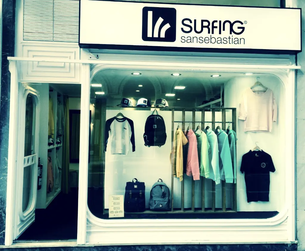 Surfing San Sebastian