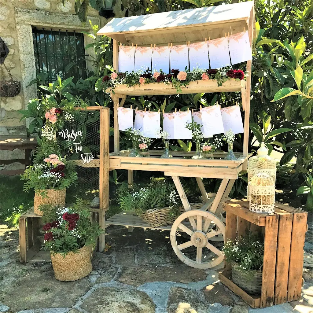Decoracion de bodas en Madrid - Encaje & Plumeti