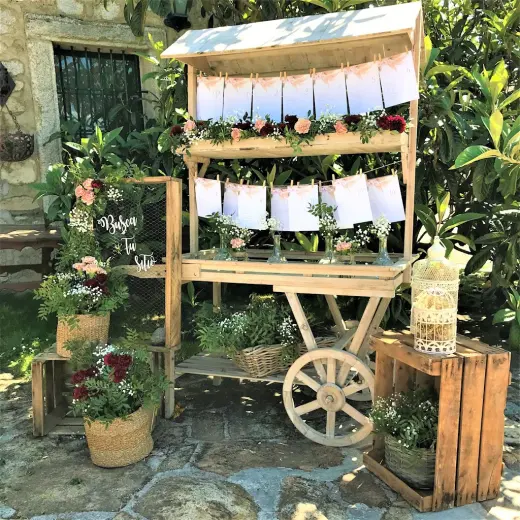 Decoracion de bodas en Madrid - Encaje & Plumeti