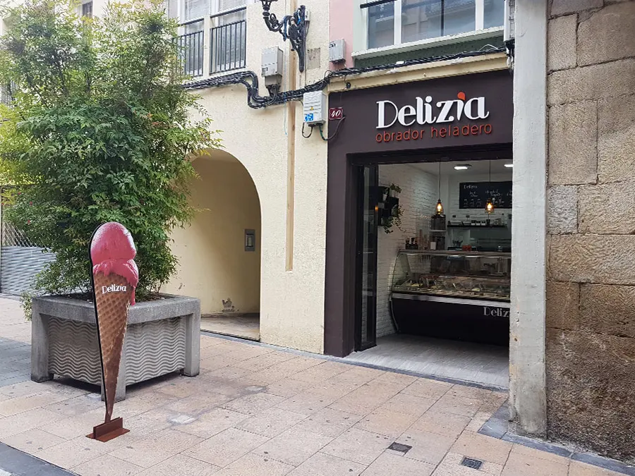 Heladeria Delizia obrador heladero