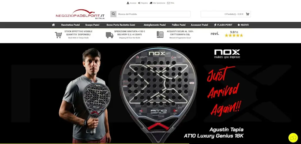 Negozio Padelpoint