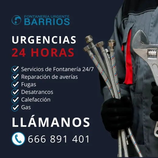 Fontaneria Urgente Barrios Madrid