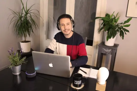 David Morales - Locutor profesional freelance en espanol europeo (castellano) y catalan