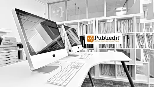PUBLIEDIT - Estudio diseno grafico Barcelona, logotipos