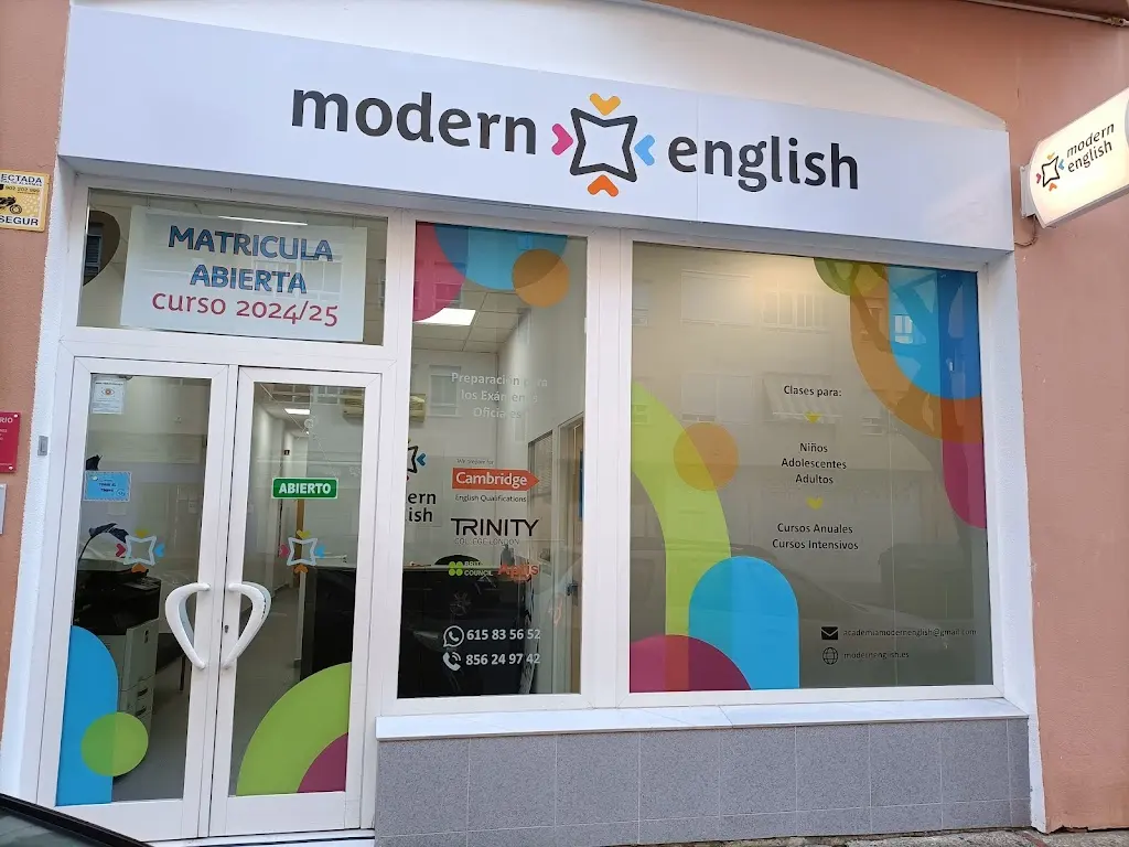 Modern English Language academia de ingles san fernando cadiz
