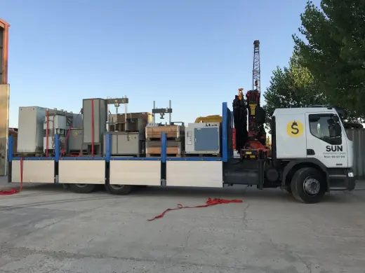 SUN Transportes y Gruas | Gruas en Sevilla - Transportes y Elevaciones